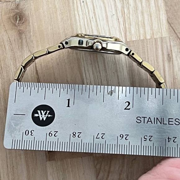 Citizen Eco-Drive Ladies Watch Genuine Diamonds Pearl Dial Gold Tone Bracelet - Picture 15 of 15